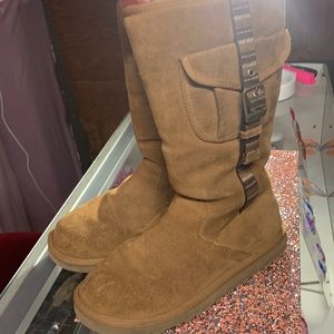 Ugg long furry boots